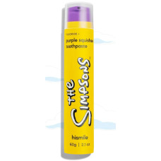 Зубна паста з фруктовим ароматом The Simpsons Purple Squishee Hismile Toothpaste, 60 г